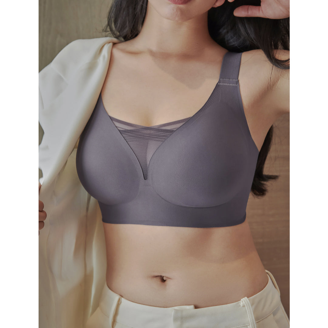 Taylor Essential Ultra-Smooth Mesh Design T-Shirt Bra Up To 40G