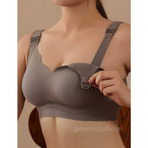 Shelby Nursing Bra With Front Detachable Clips For Fuller-Bust Moms