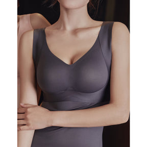 Holly Built-In Bra Natural Uplift Smoothing Tank Up to G cup