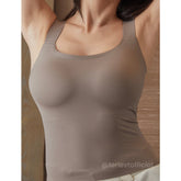 Veronica 2.0 Seamless Tank with Wide Adjustable Straps Supports J Cup